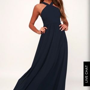 Lulu’s Navy Dress! Maternity!